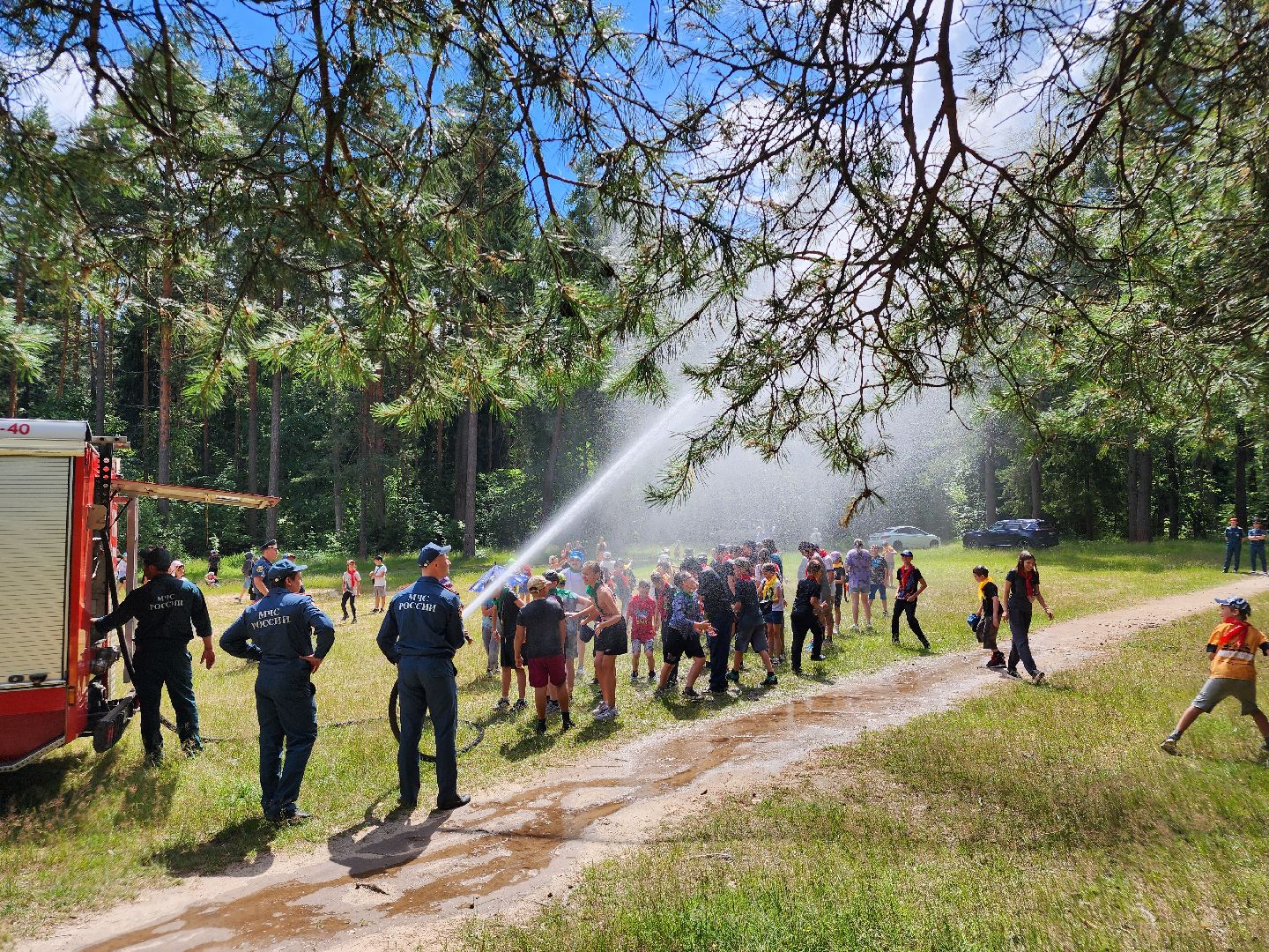 егорьевск, дети, день юного пожарного, пожарные, спасатели, игры,