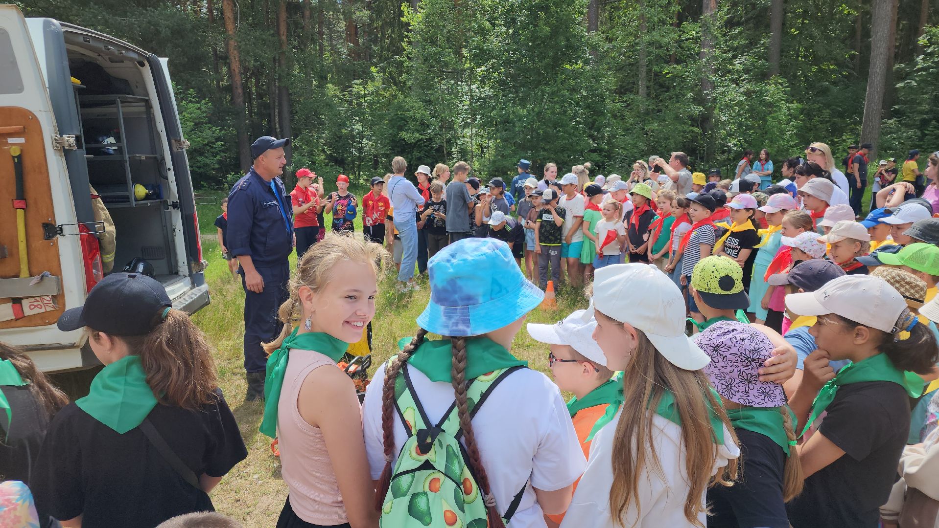 егорьевск, дети, день юного пожарного, пожарные, спасатели, игры,