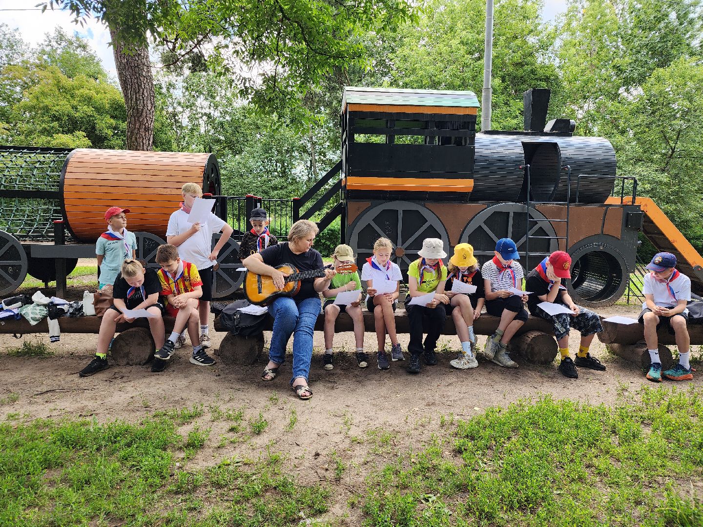 туристический праздник, Умные каникулы, дети, Ногинск, Богородский городской парк,