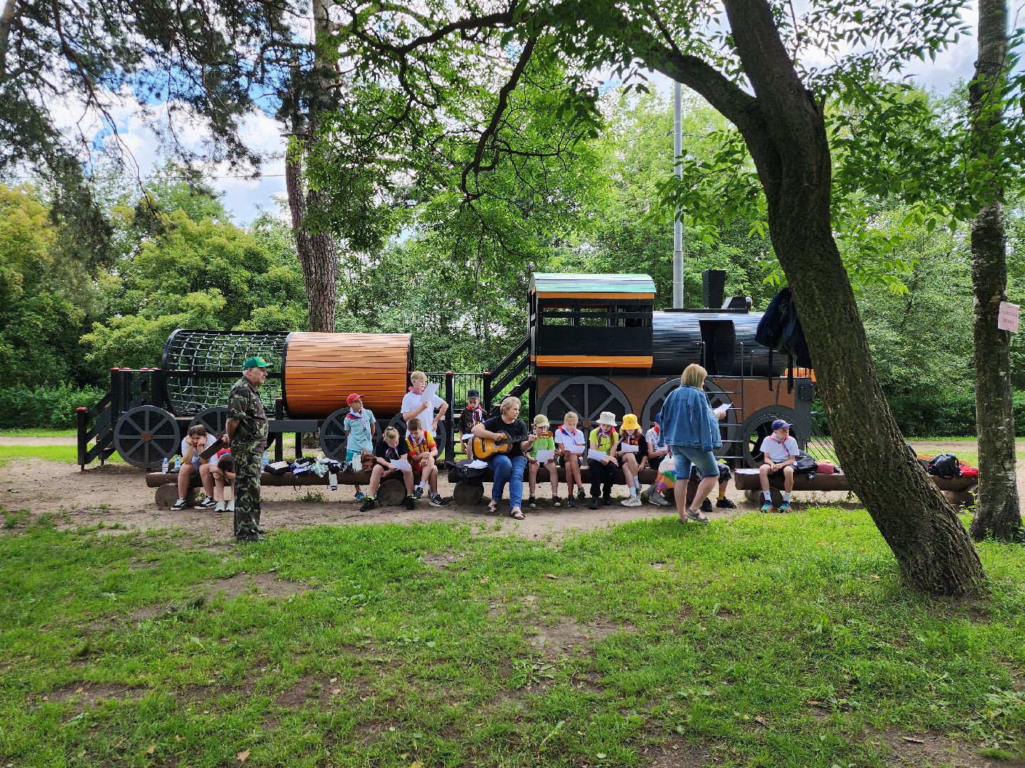 туристический праздник, Умные каникулы, дети, Ногинск, Богородский городской парк,