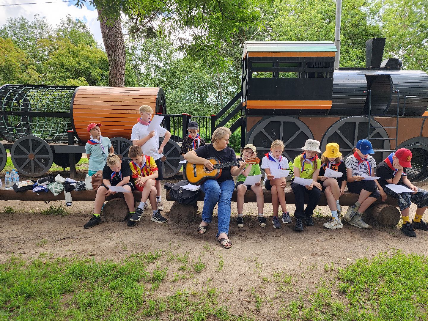 туристический праздник, Умные каникулы, дети, Ногинск, Богородский городской парк,
