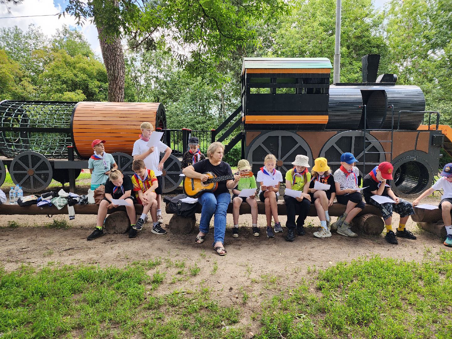 туристический праздник, Умные каникулы, дети, Ногинск, Богородский городской парк,