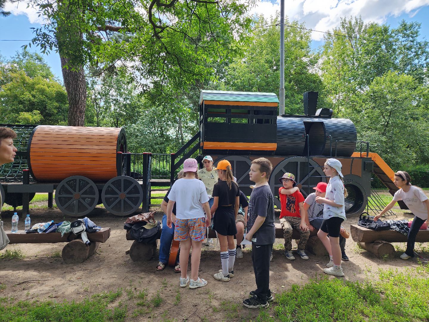 туристический праздник, Умные каникулы, дети, Ногинск, Богородский городской парк,