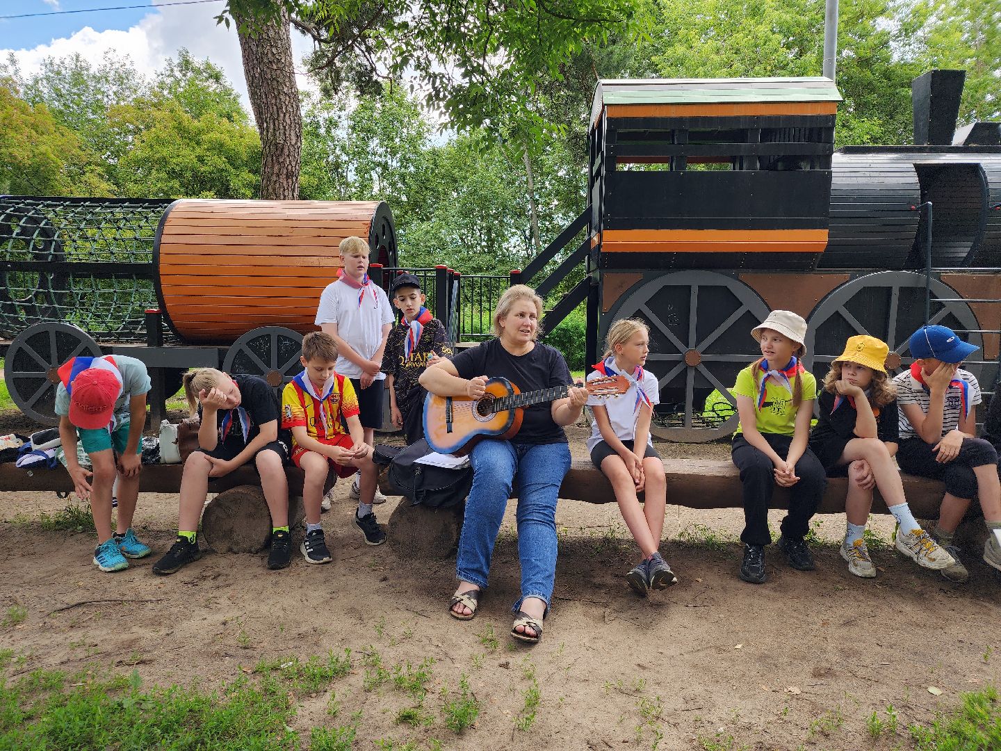 туристический праздник, Умные каникулы, дети, Ногинск, Богородский городской парк,