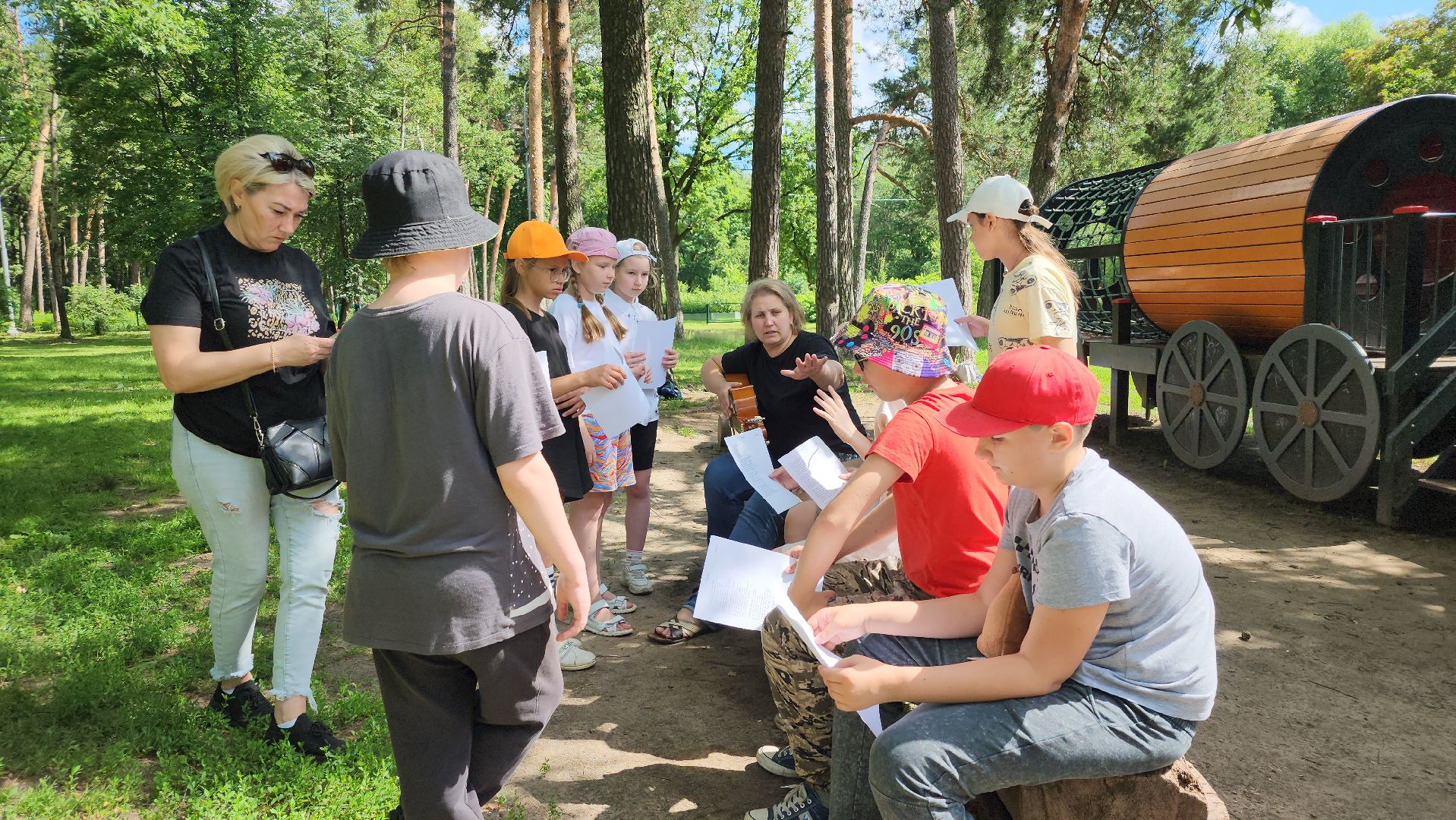 туристический праздник, Умные каникулы, дети, Ногинск, Богородский городской парк,