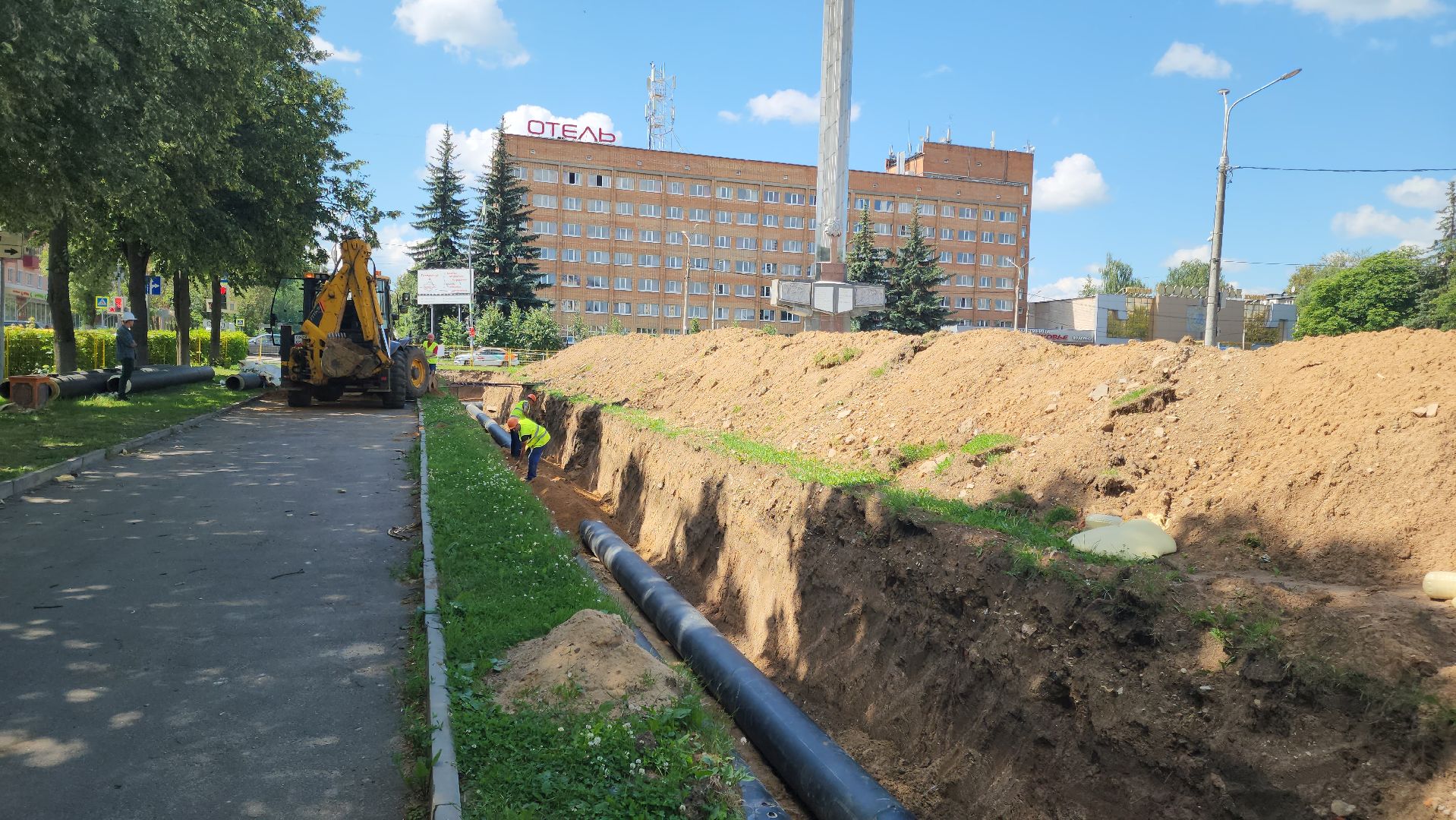 Подольск, Котельная, Реконструкция системы теплоснабжения, Теплосети,