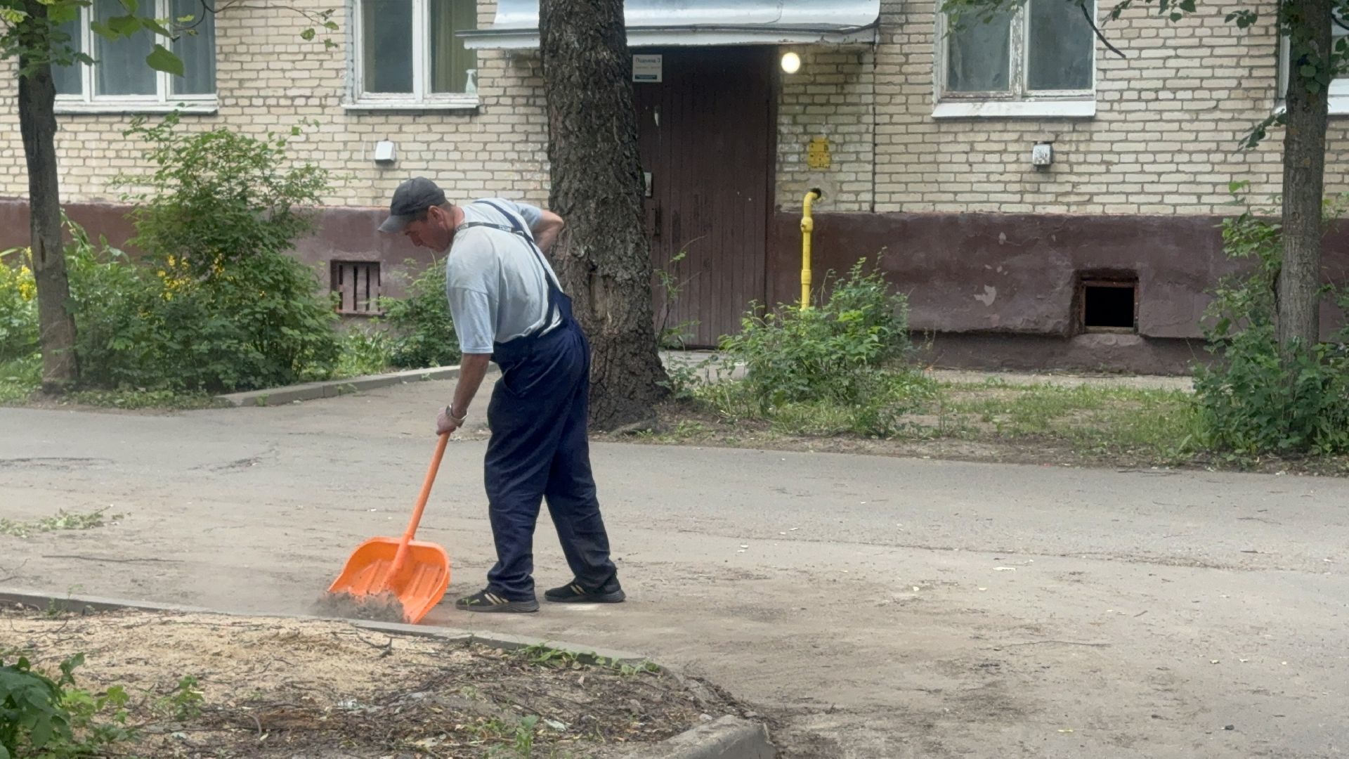 Солнечногорск, Уборка, покос травы, мбу, жители,