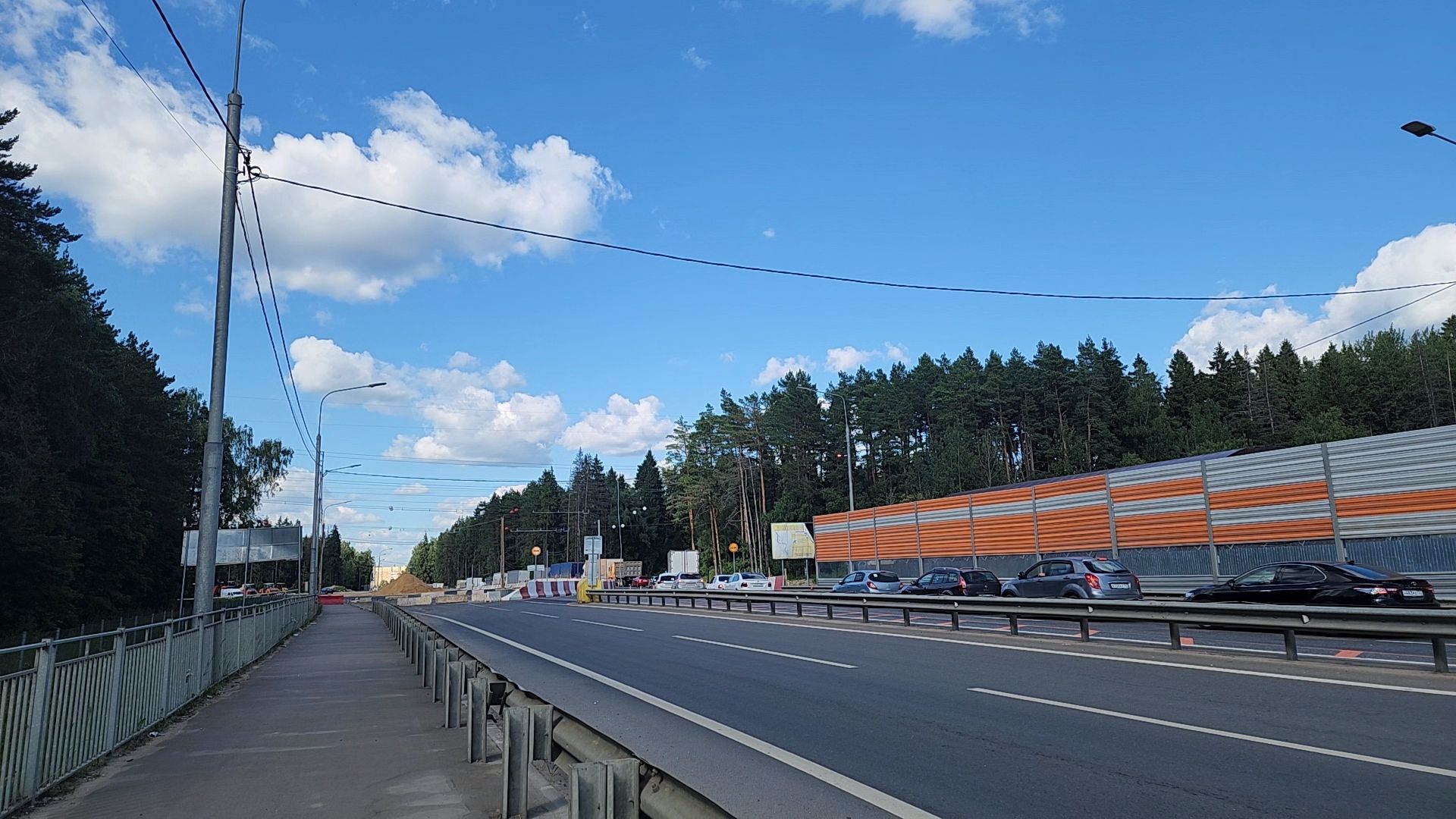 Одинцово, строительство, дороги, большие вяземы, автомобильный обход, эстакада, мост, тоннель,