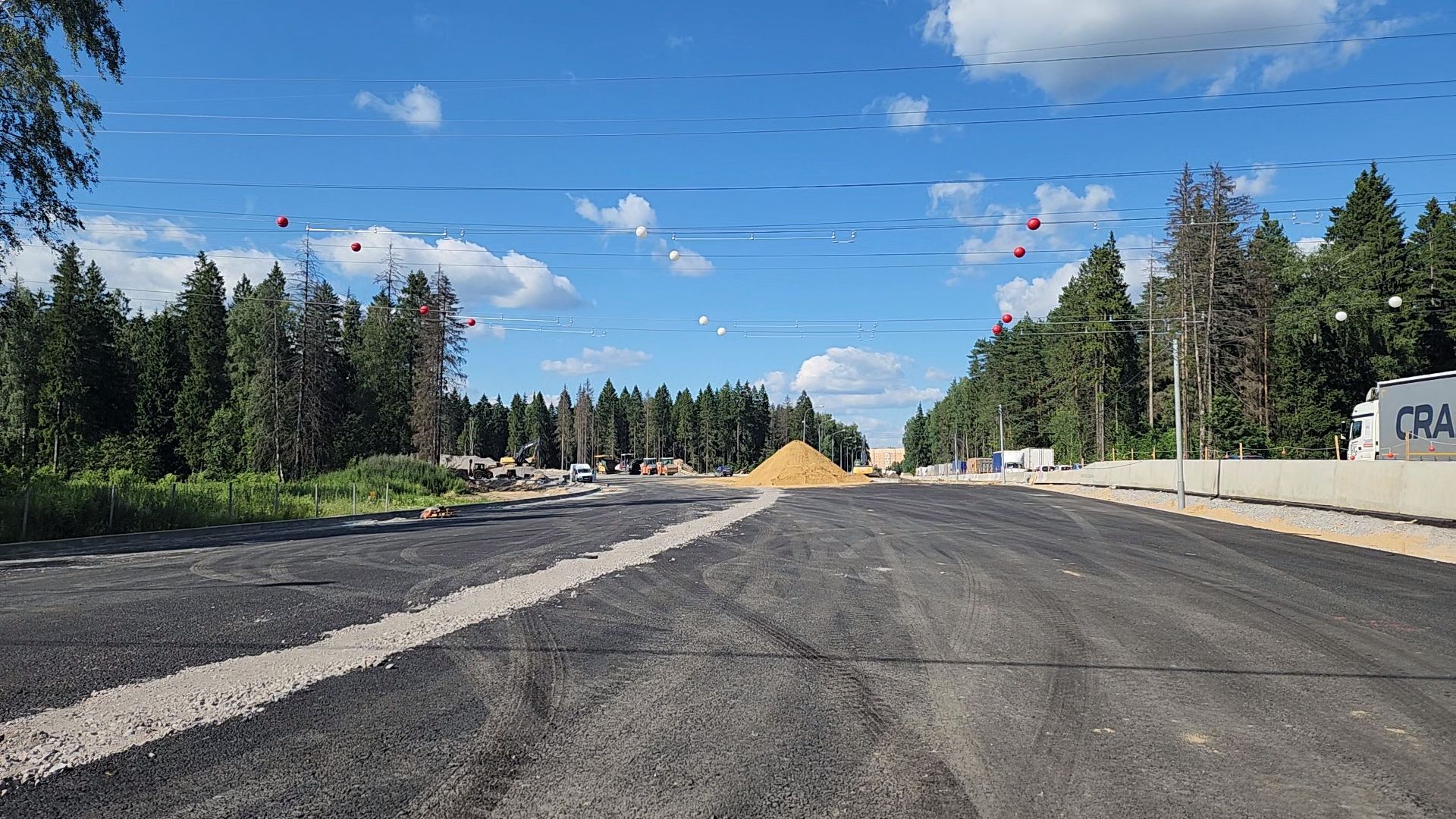 Одинцово, строительство, дороги, большие вяземы, автомобильный обход, эстакада, мост, тоннель,