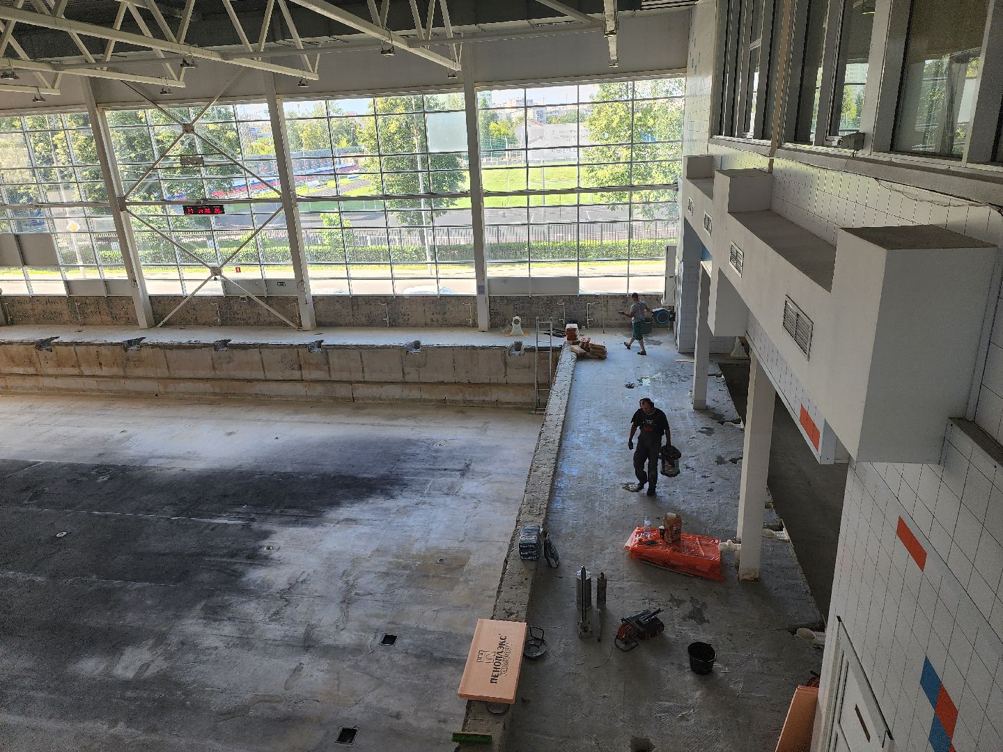 ремонт бассейна, мытищи,