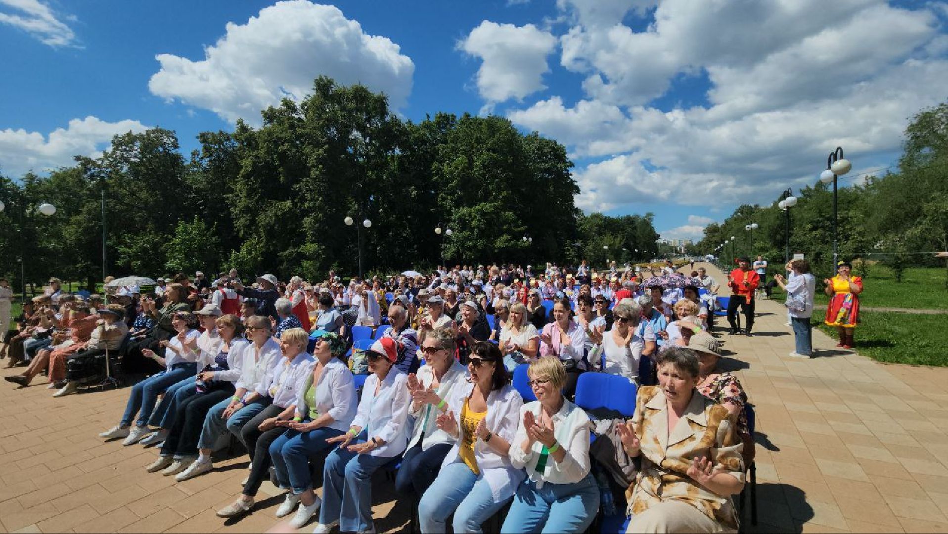 люберцы, активное долголетие, жители, ансамбль, центральный парк культуры и отдыха,