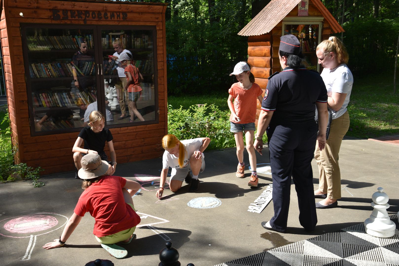 лотошино, лотошинский парк, гаи, дети,