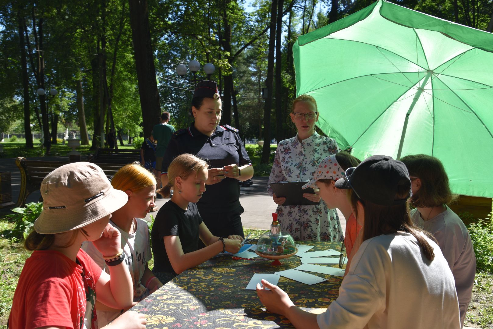 лотошино, лотошинский парк, гаи, дети,