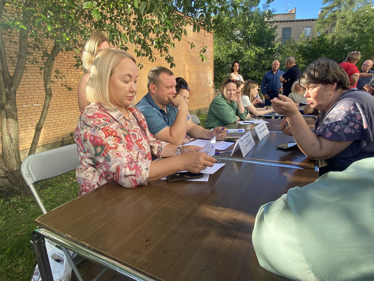 выездная администрация власиха, встреча с жителями власиха, власиха мкр Спортивный, благоустройство Власиха, капитальный ремонт сетей,