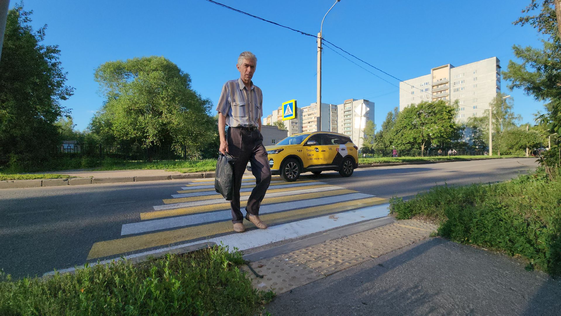 разметка дороги, Дороги, Лобня,