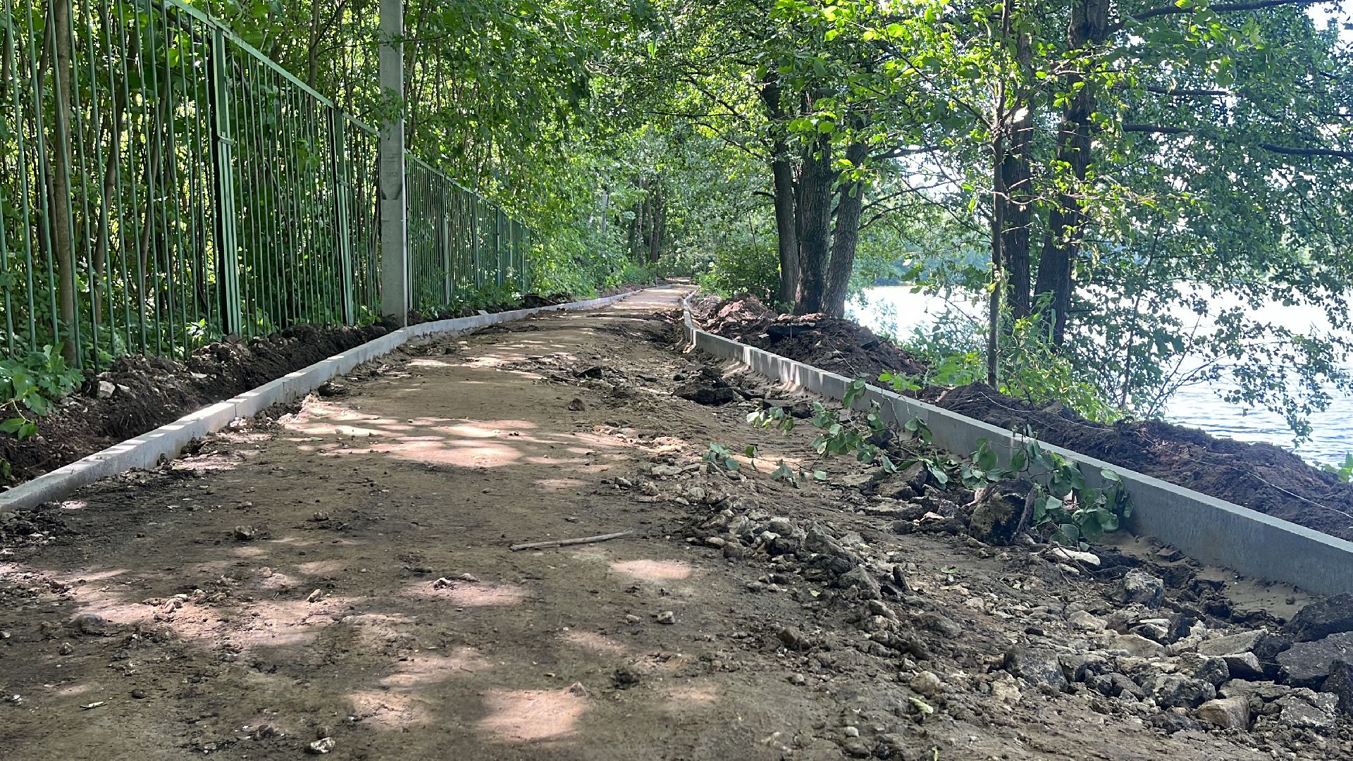 благоустройство, пруд, гагарин, лес, парк, лесопарк,