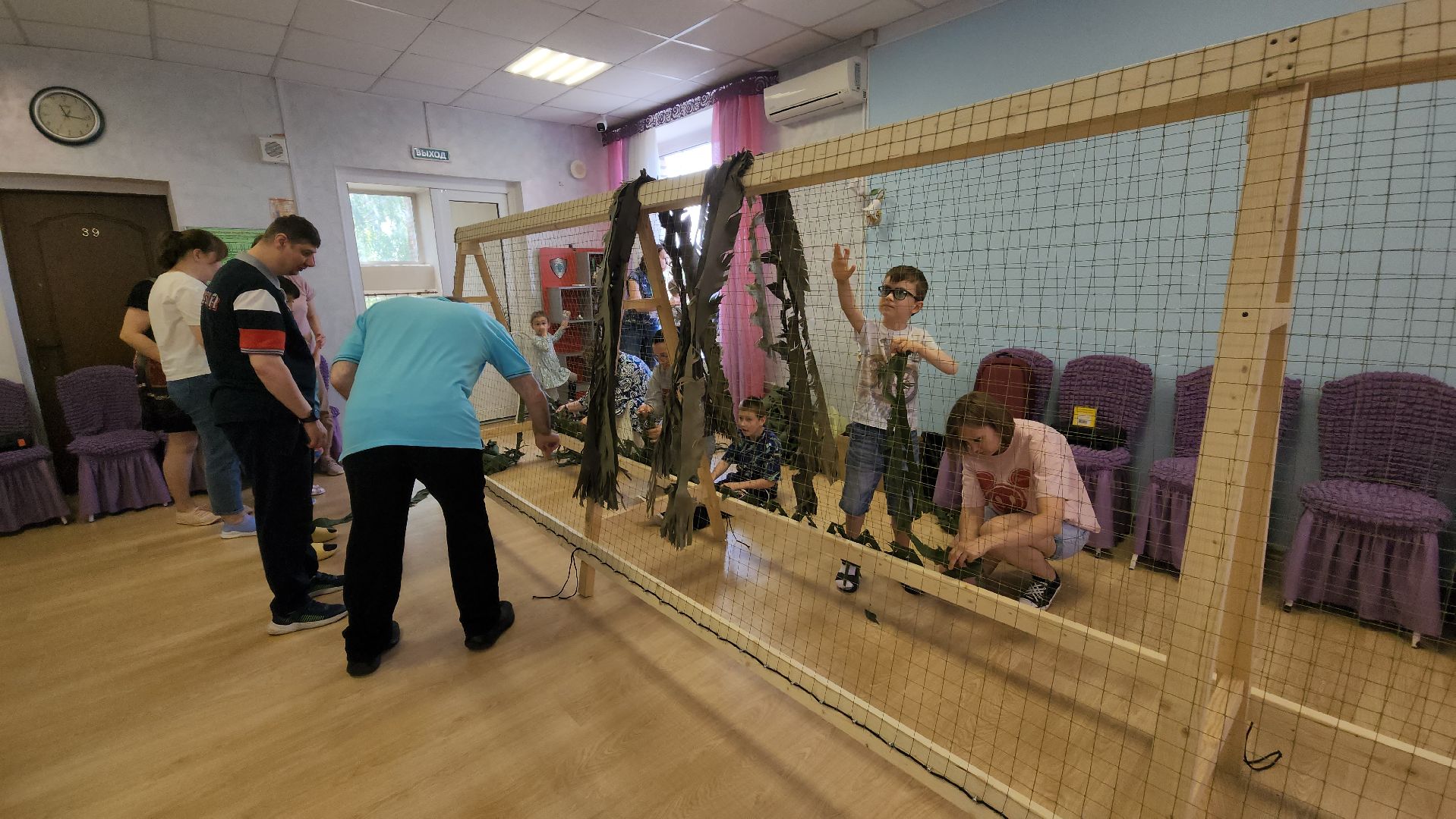 ивантеевка, маскировочные сети, сво, волонтерское движение, помощь сво, дети с овз, инвалиды, социальная адаптация,