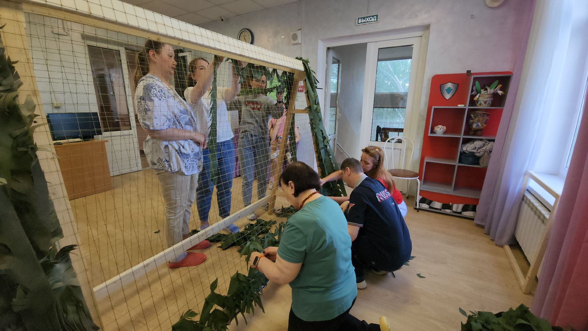ивантеевка, маскировочные сети, сво, волонтерское движение, помощь сво, дети с овз, инвалиды, социальная адаптация,