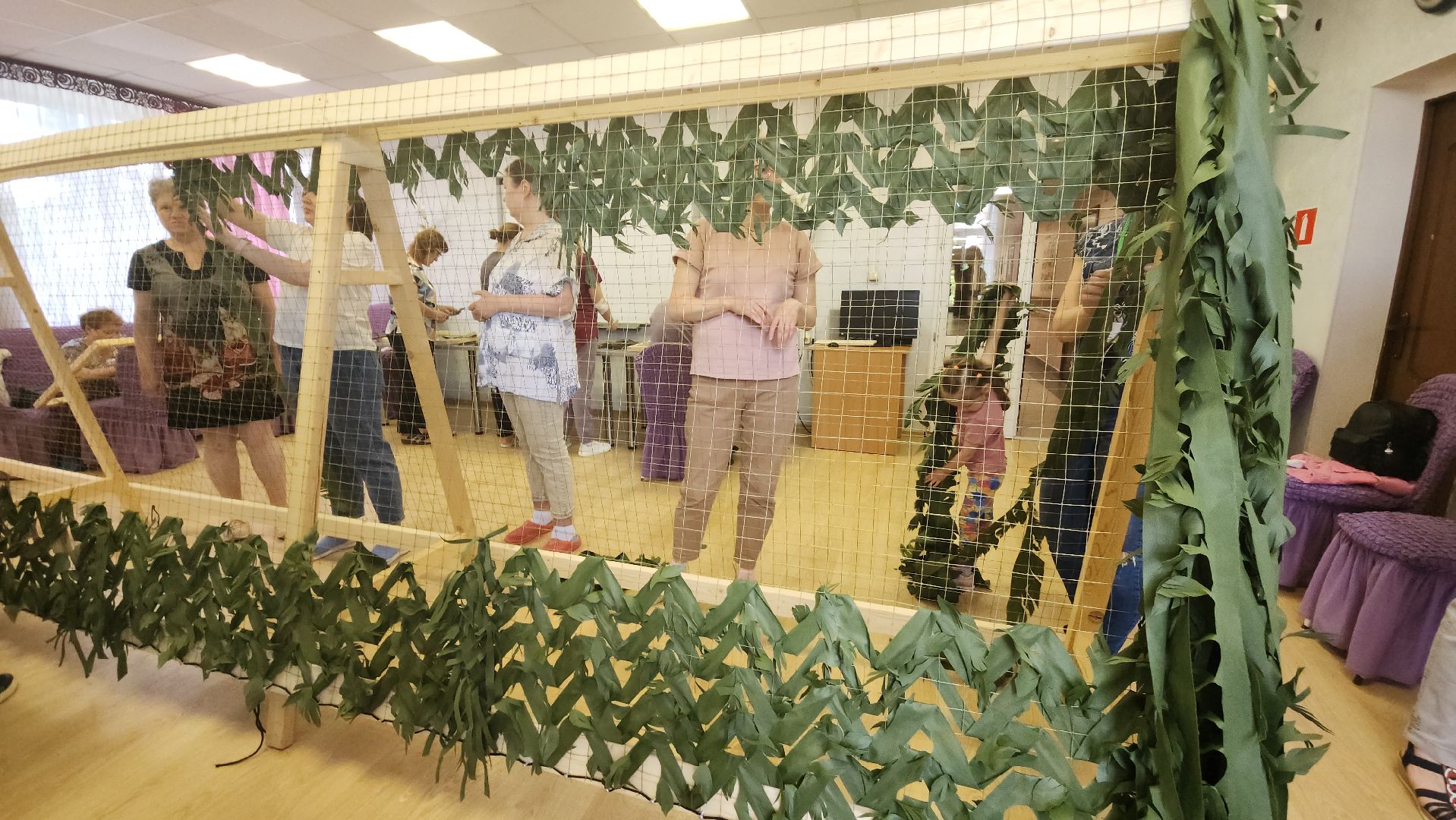 ивантеевка, маскировочные сети, сво, волонтерское движение, помощь сво, дети с овз, инвалиды, социальная адаптация,