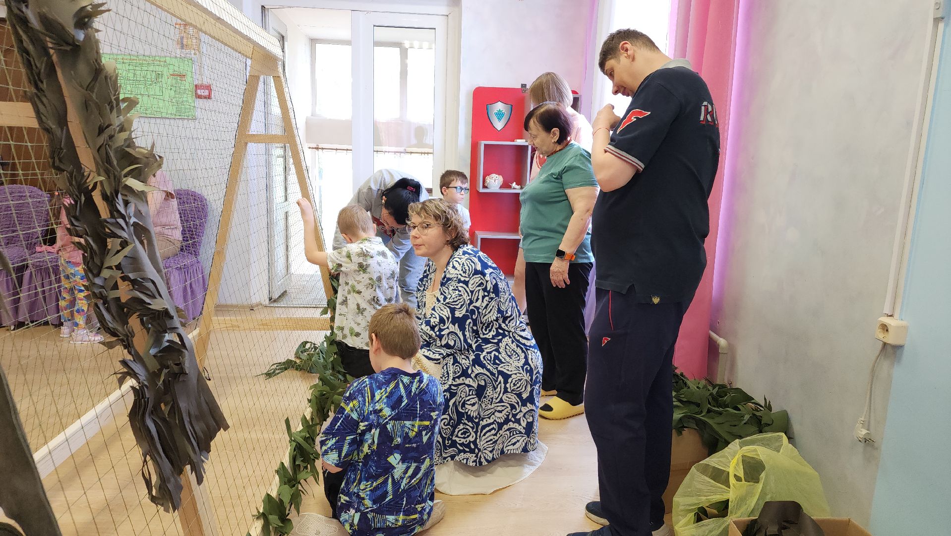 ивантеевка, маскировочные сети, сво, волонтерское движение, помощь сво, дети с овз, инвалиды, социальная адаптация,