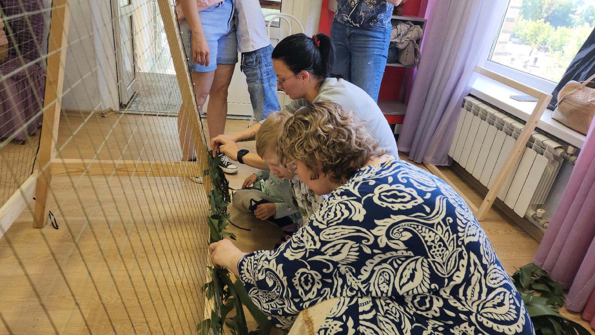 ивантеевка, маскировочные сети, сво, волонтерское движение, помощь сво, дети с овз, инвалиды, социальная адаптация,