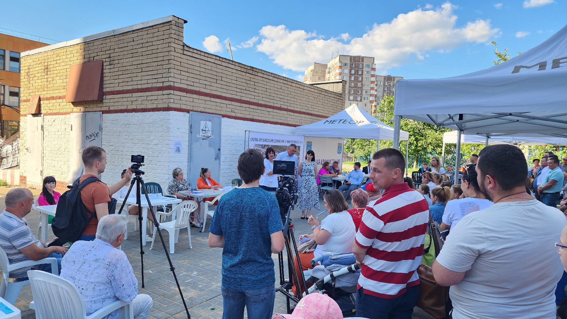 выездная администрация, Пятый микрорайон, новая школа, Борис Аубакиров, алла дунаевич, жуковский,