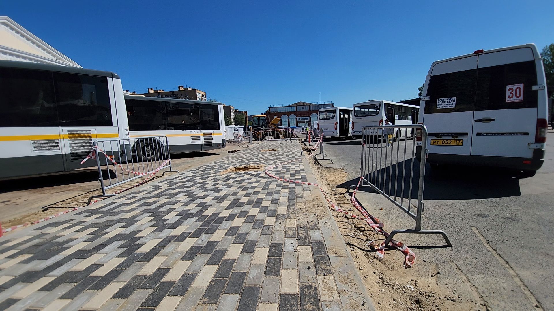 Одинцово, станция, автовокзал, благоустройство,