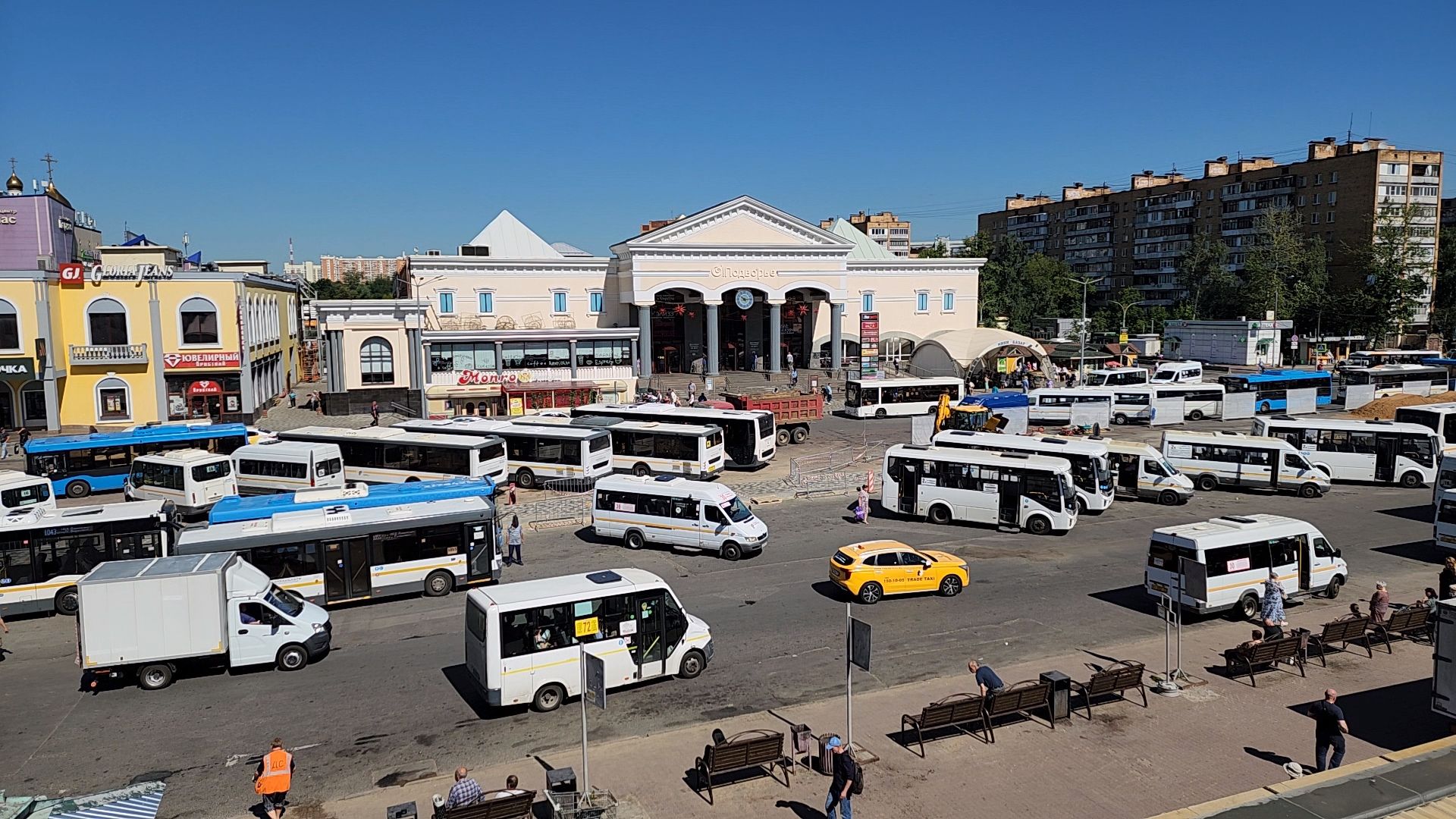 Одинцово, станция, автовокзал, благоустройство,