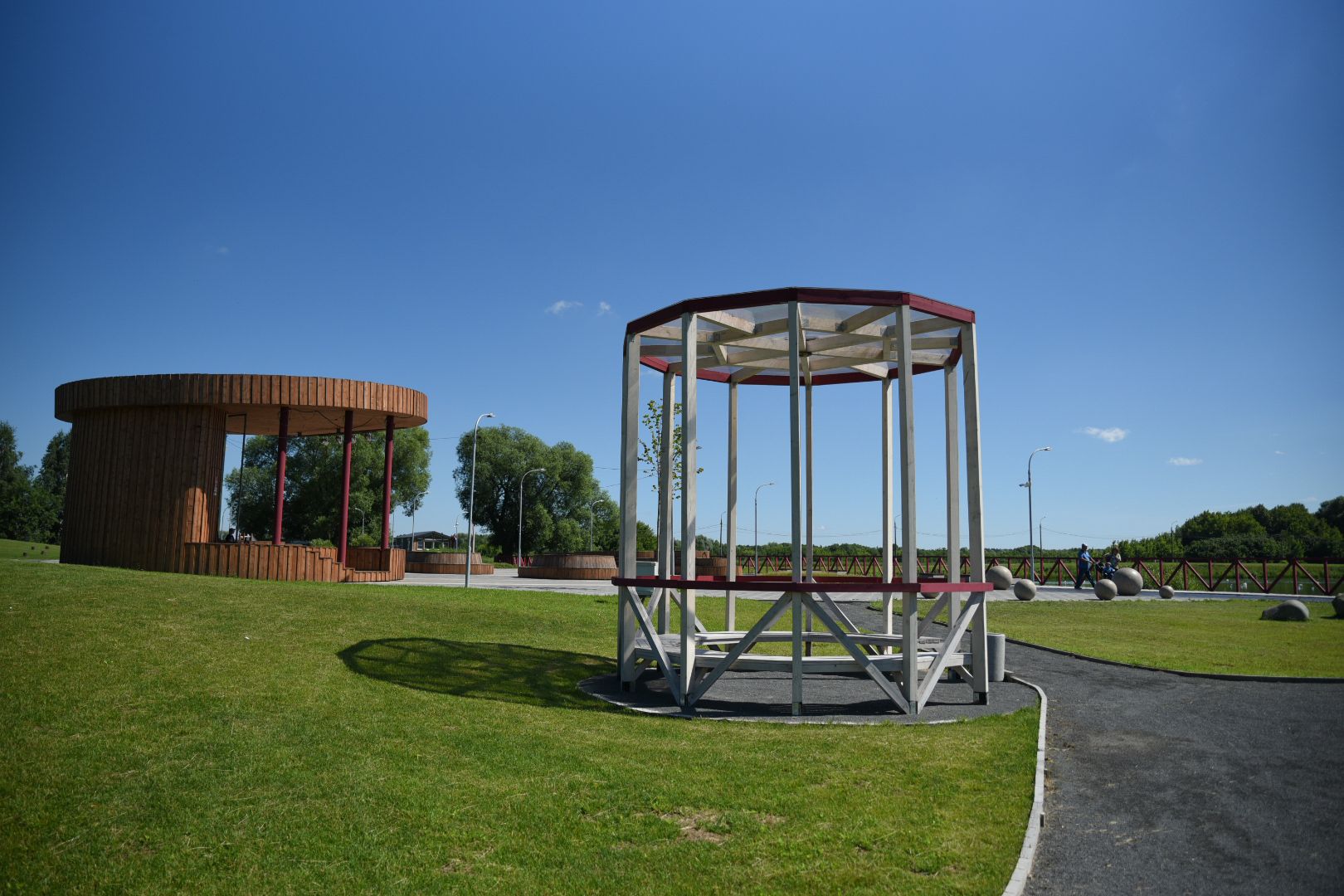 Бронницы, Парк Бронницкий Луг, Регистрация брака в парке, Свадьба в парке,