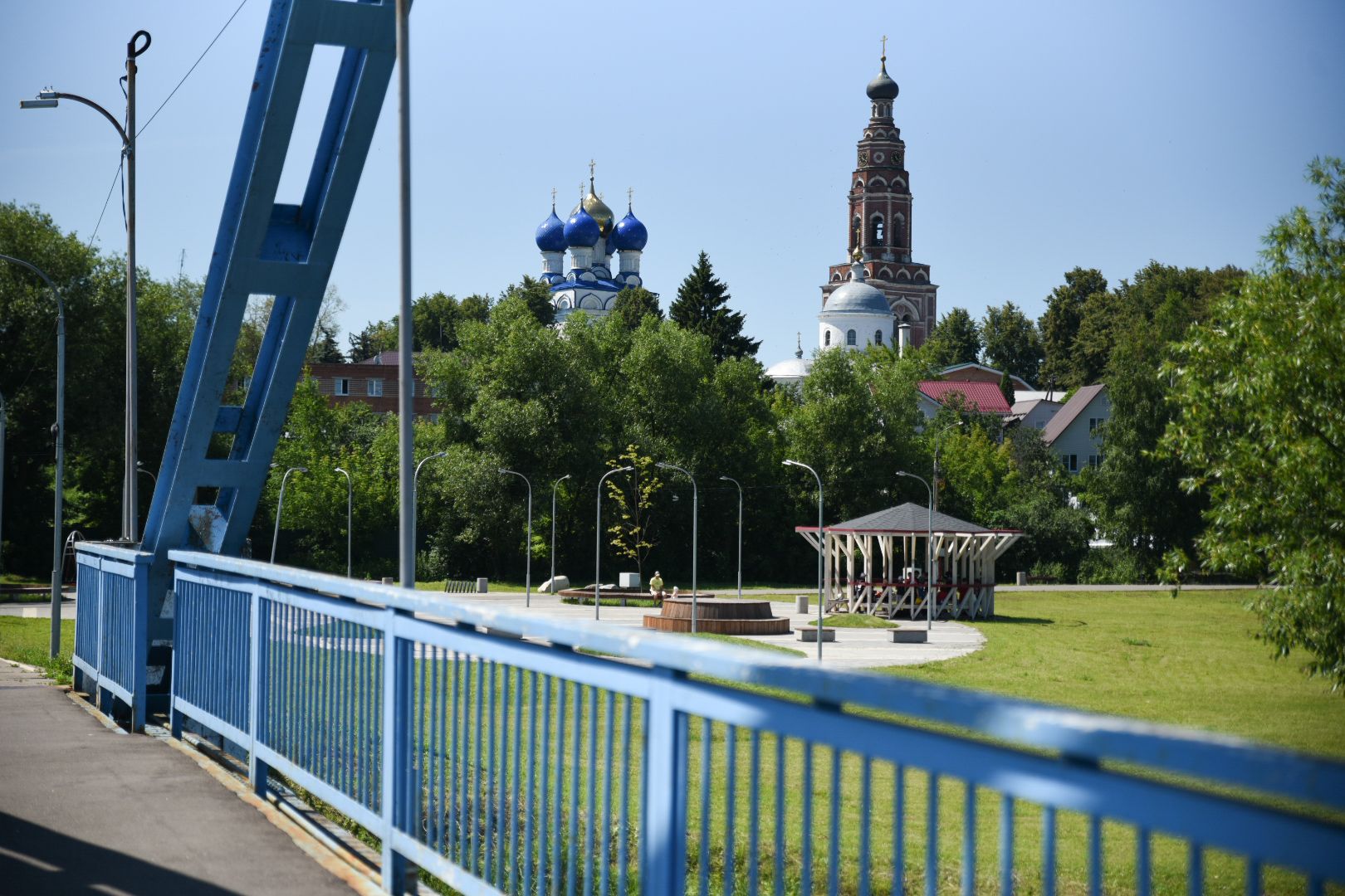 Бронницы, Парк Бронницкий Луг, Регистрация брака в парке, Свадьба в парке,