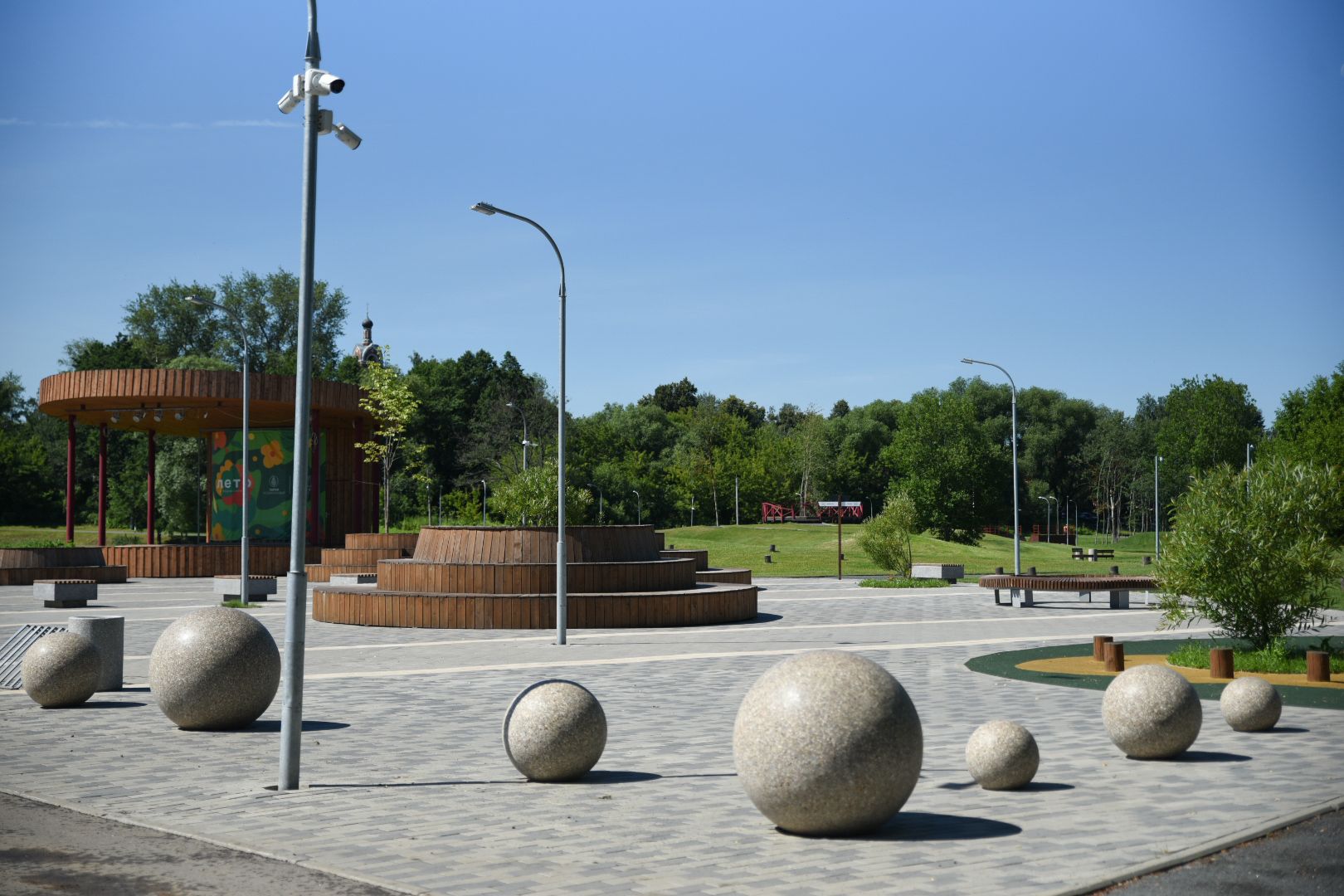 Бронницы, Парк Бронницкий Луг, Регистрация брака в парке, Свадьба в парке,
