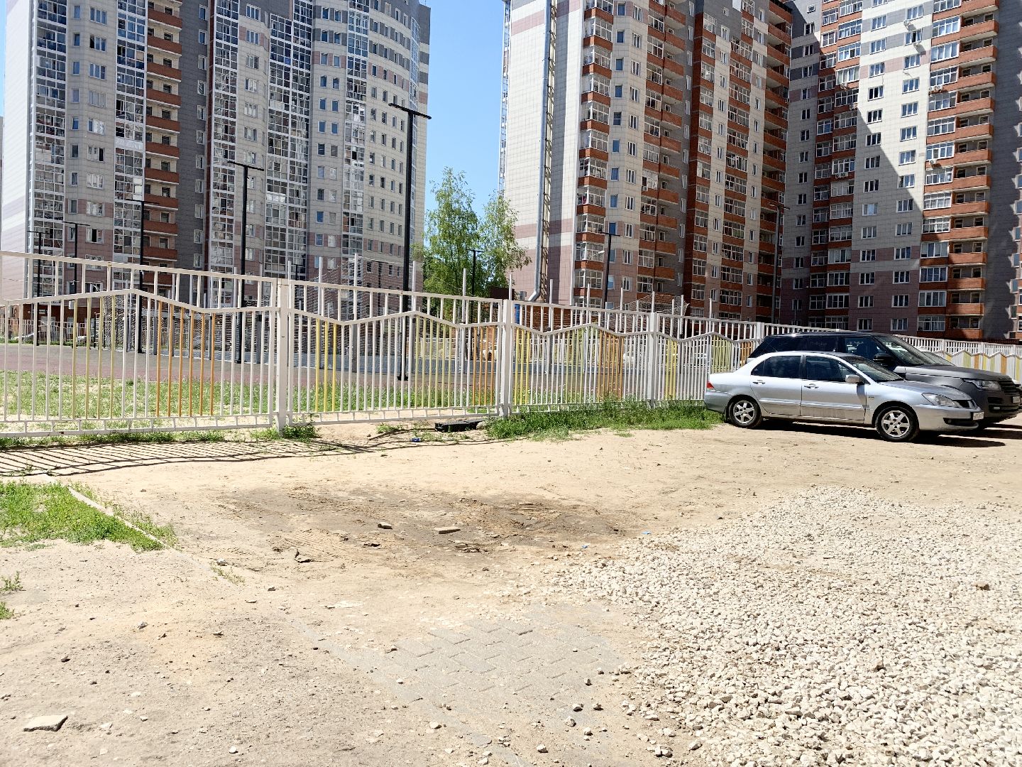 Балашиха, Подмосковье, благоустройство дворовой территории,