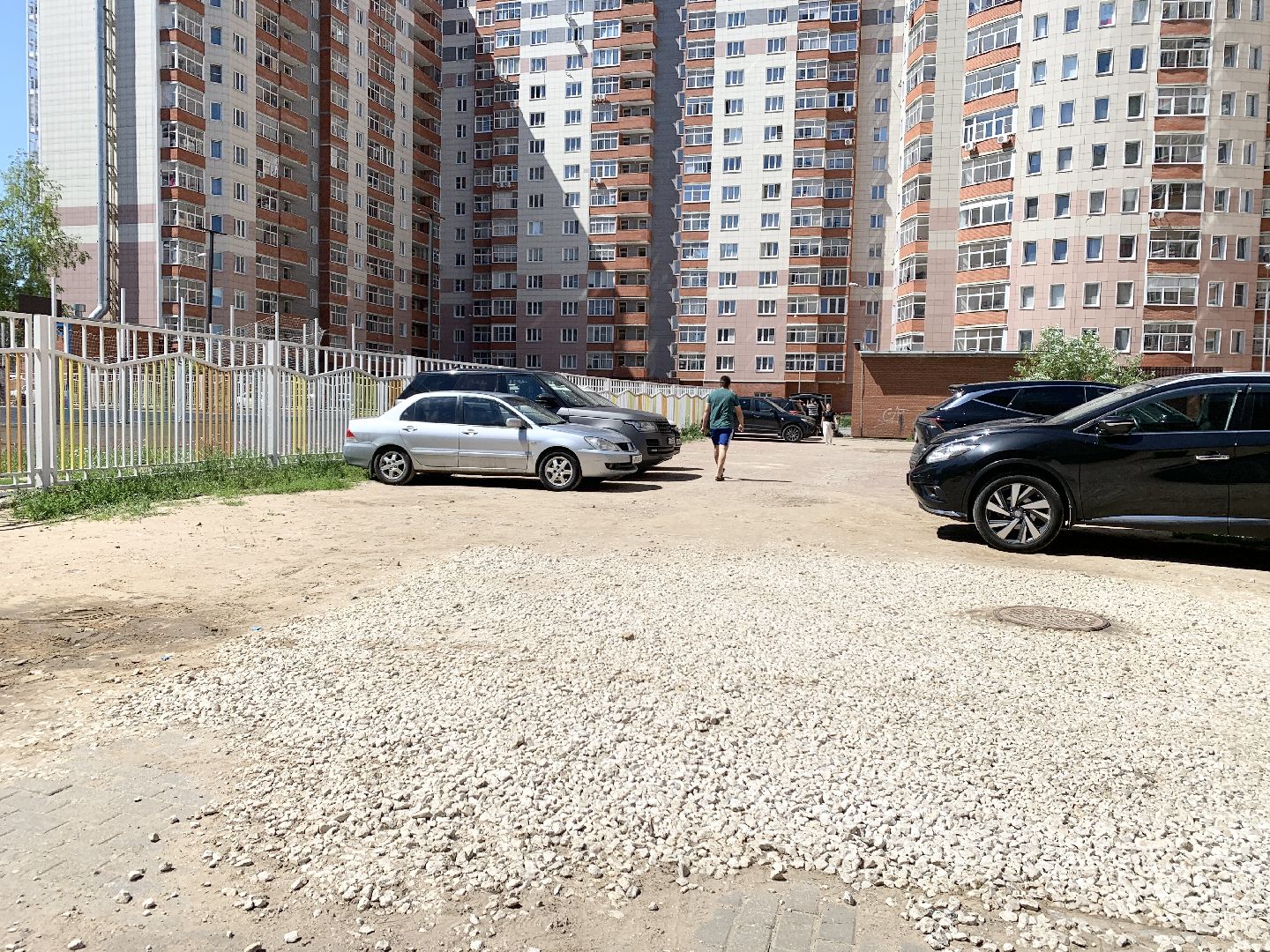 Балашиха, Подмосковье, благоустройство дворовой территории,