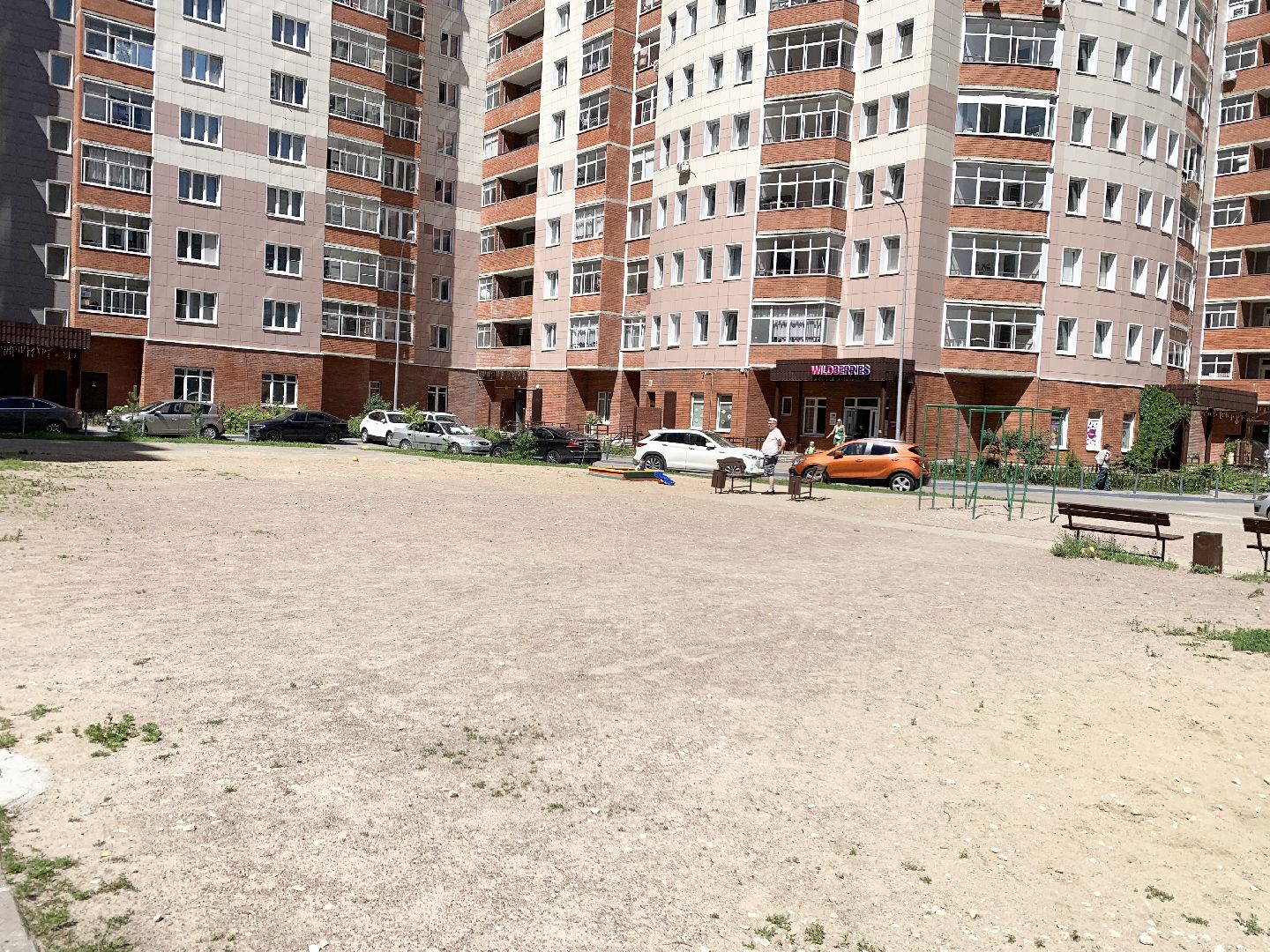 Балашиха, Подмосковье, благоустройство дворовой территории,