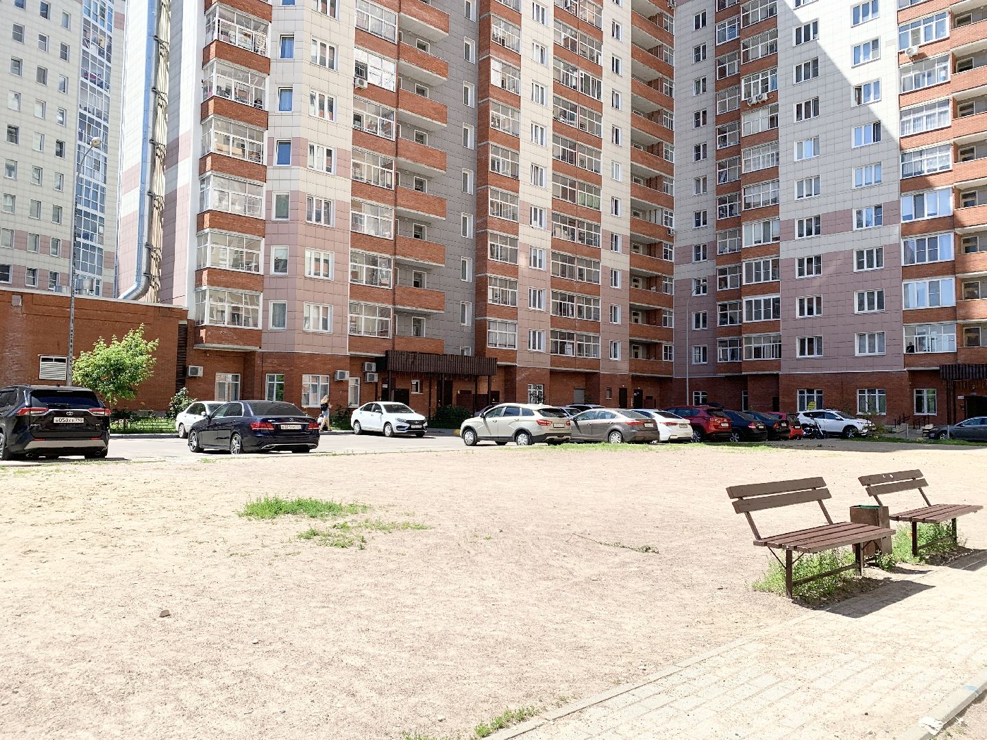 Балашиха, Подмосковье, благоустройство дворовой территории,