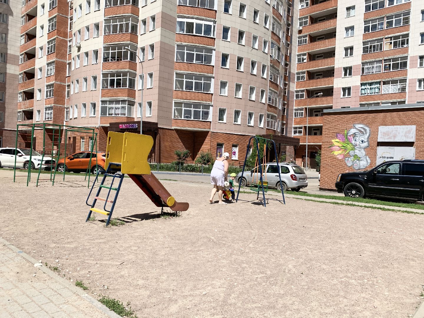 Балашиха, Подмосковье, благоустройство дворовой территории,