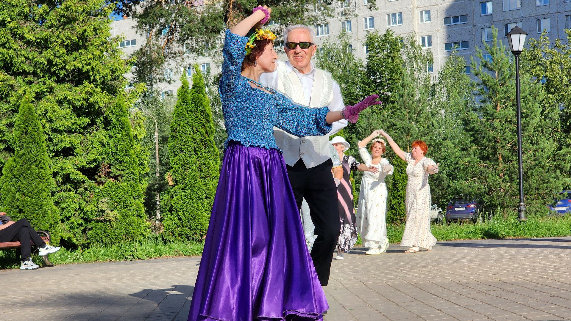 активное долголетие, губернаторский проект, танцы, Лосино-Петровский,