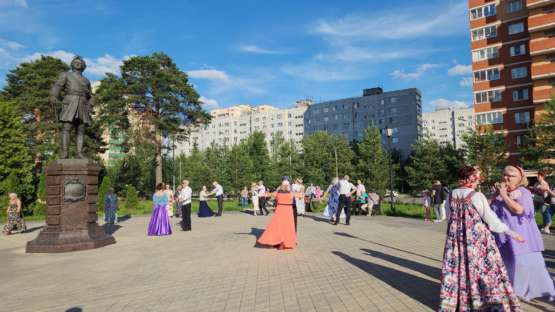 активное долголетие, губернаторский проект, танцы, Лосино-Петровский,