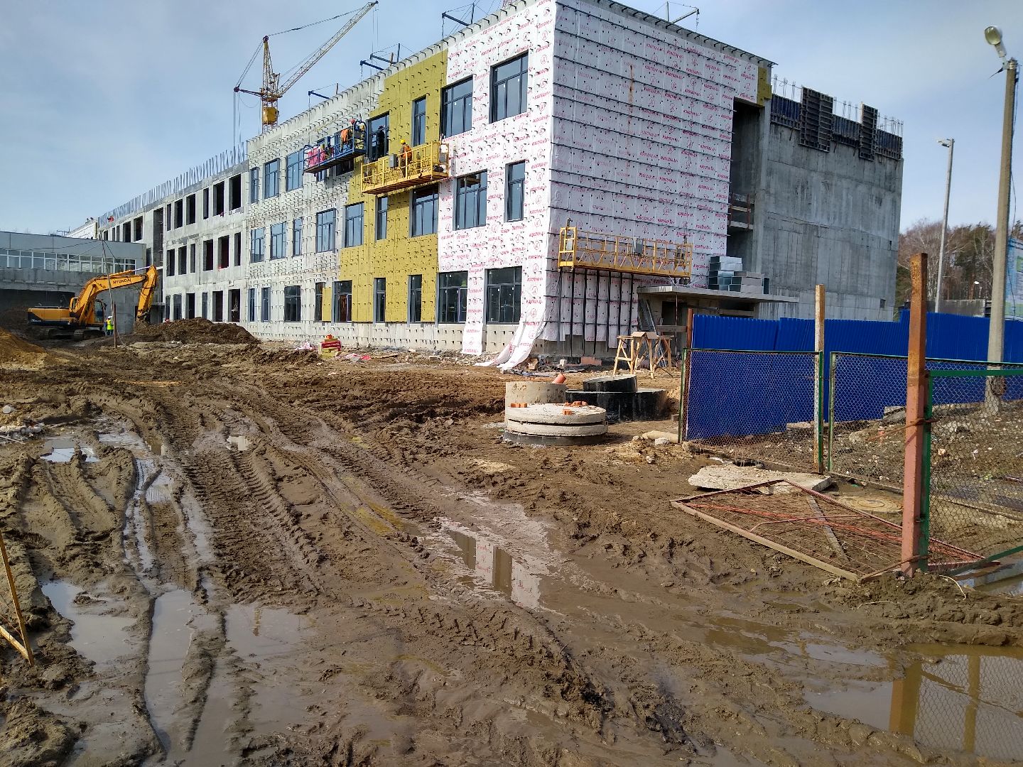 Раменское, строительство, школа