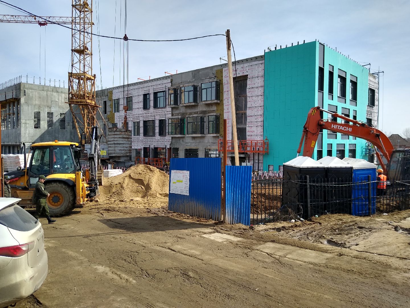 Раменское, строительство, школа