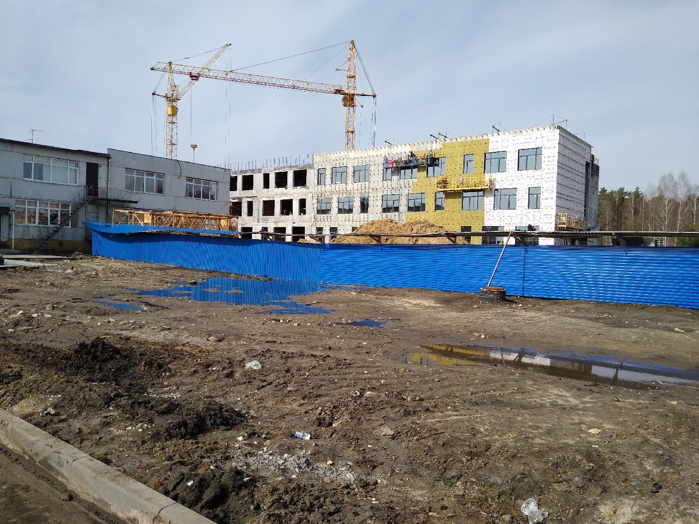 Раменское, строительство, школа