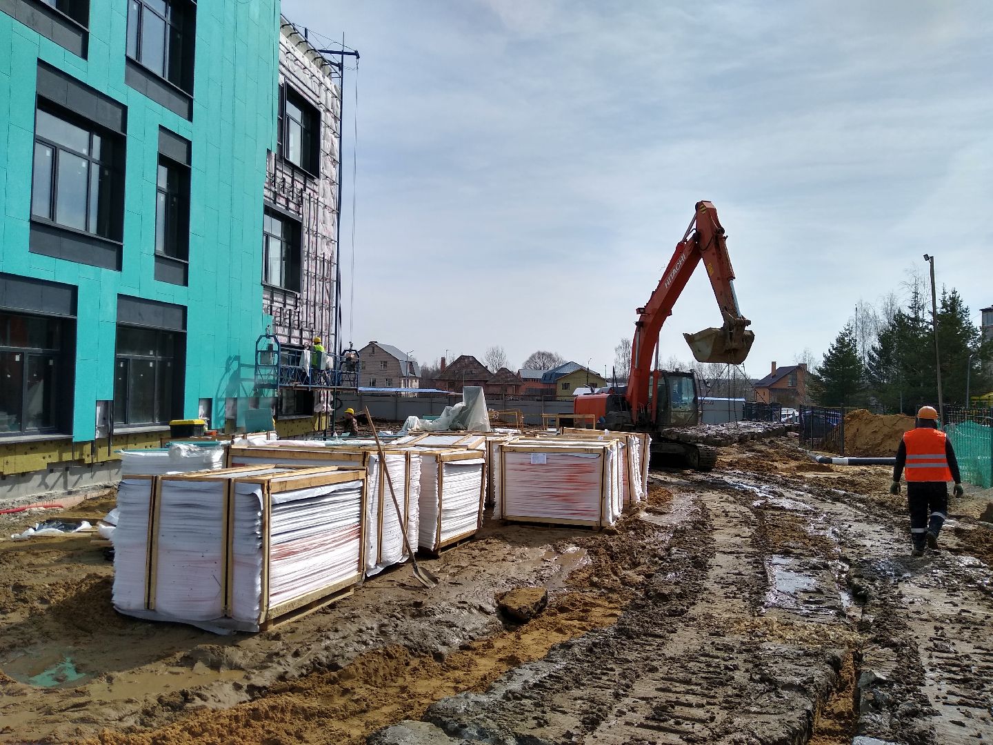 Раменское, строительство, школа