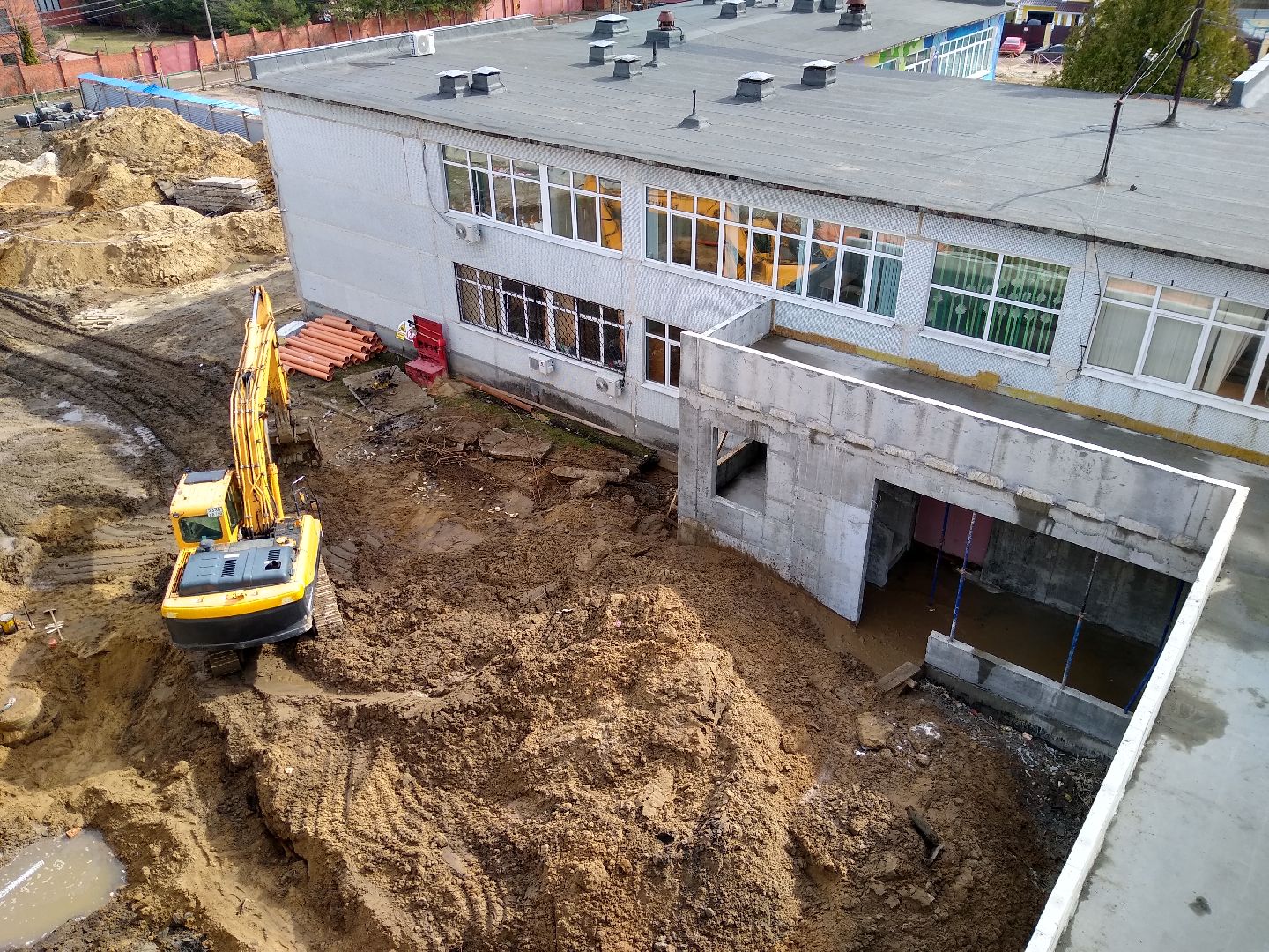 Раменское, строительство, школа