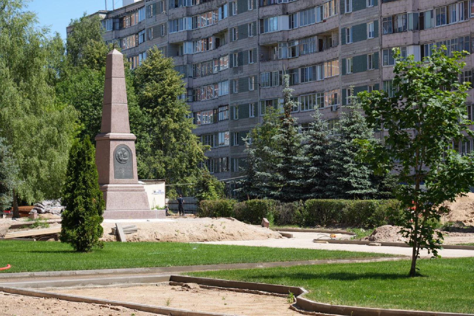 Благоустройство, Дружба поколений, Прогулочная зона, Пешеходный маршрут,