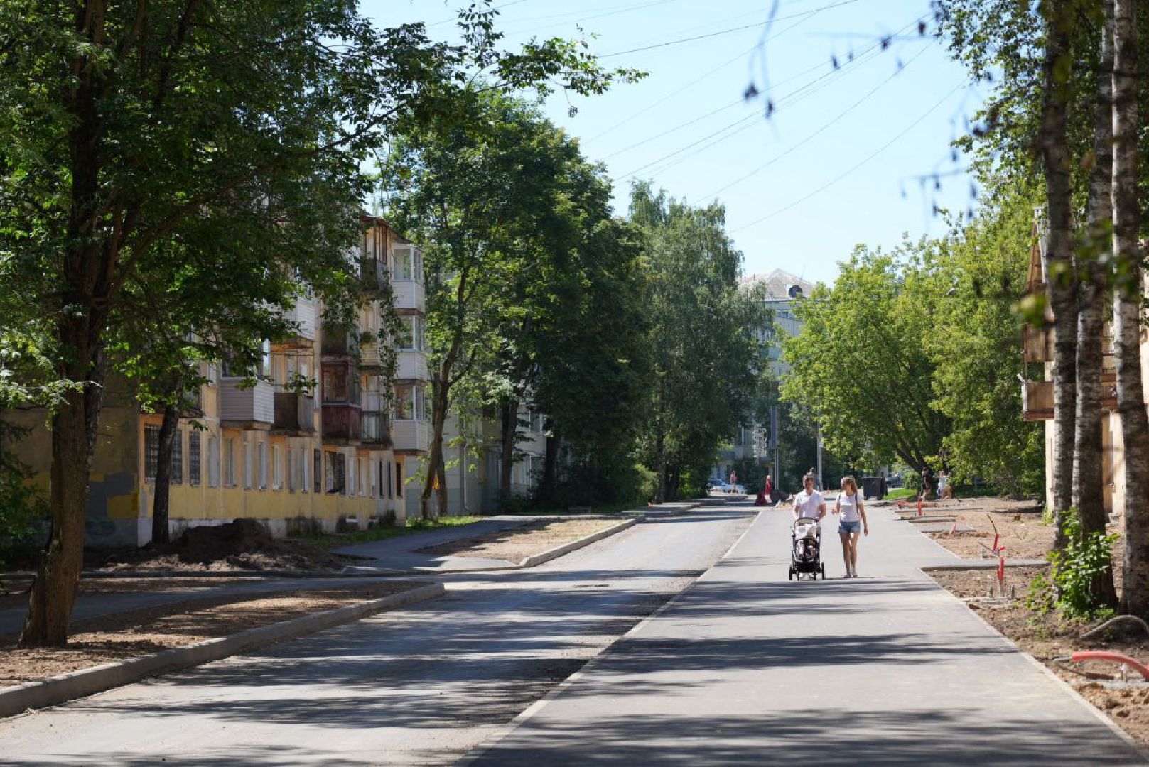 Благоустройство, Дружба поколений, Прогулочная зона, Пешеходный маршрут,