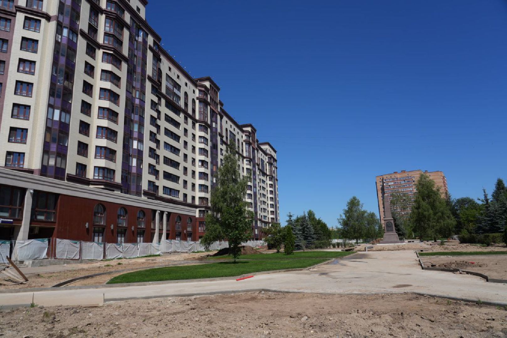 Благоустройство, Дружба поколений, Прогулочная зона, Пешеходный маршрут,