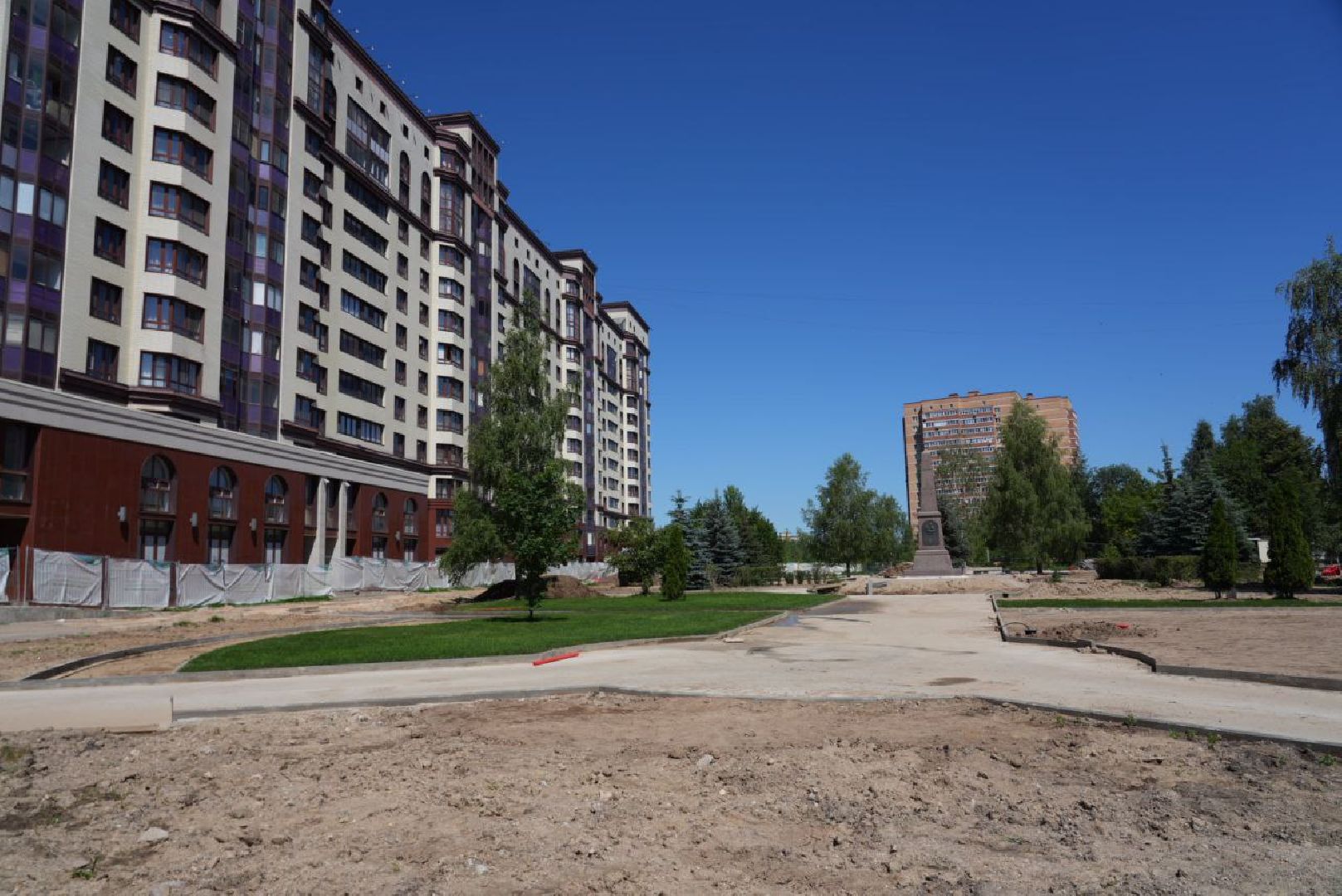 Благоустройство, Дружба поколений, Прогулочная зона, Пешеходный маршрут,