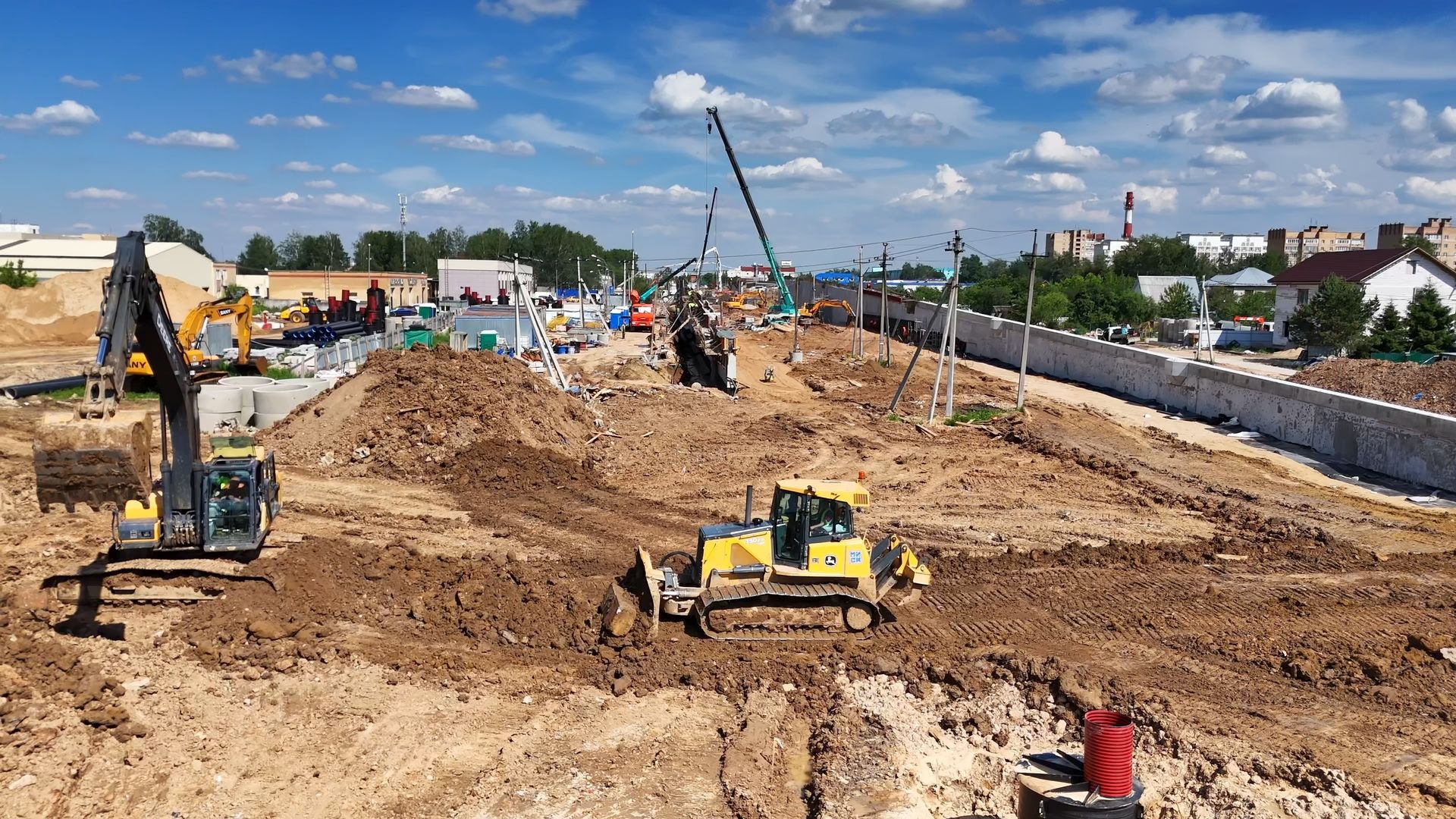 Одинцово, автодор, строительство, малые вязмы, эстакада, мост, цкад,