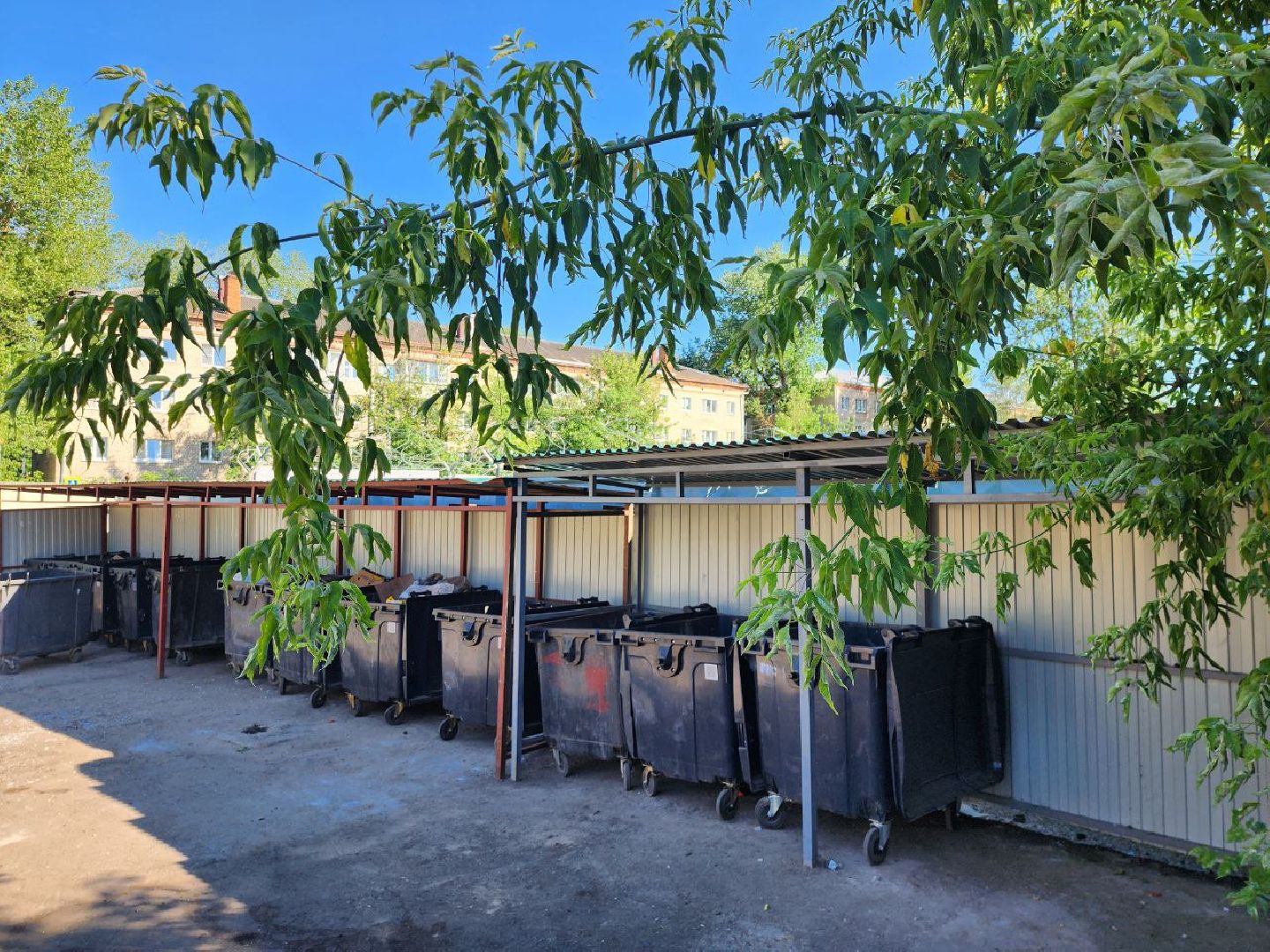 можайск, можайский городской округ, подмосковье, контейнерная площадка, жкх, модернизация, тко, модернизация контейнерной площадки,