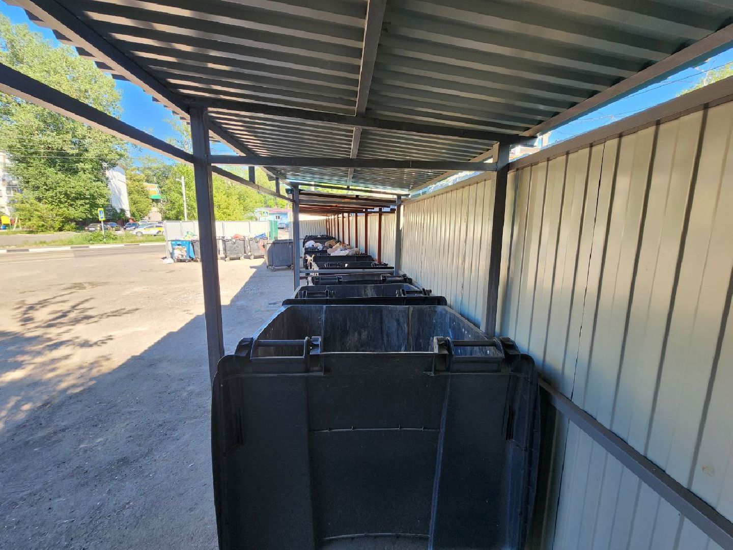 можайск, можайский городской округ, подмосковье, контейнерная площадка, жкх, модернизация, тко, модернизация контейнерной площадки,